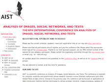 Tablet Screenshot of aistconf.org